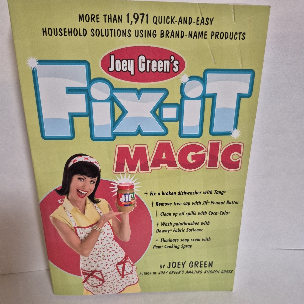 Book Joey Green's Fix It Magic Easy Household Solutions